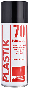 Акриловый лак Kontakt Chemie PLASTIK 70, 400 ml